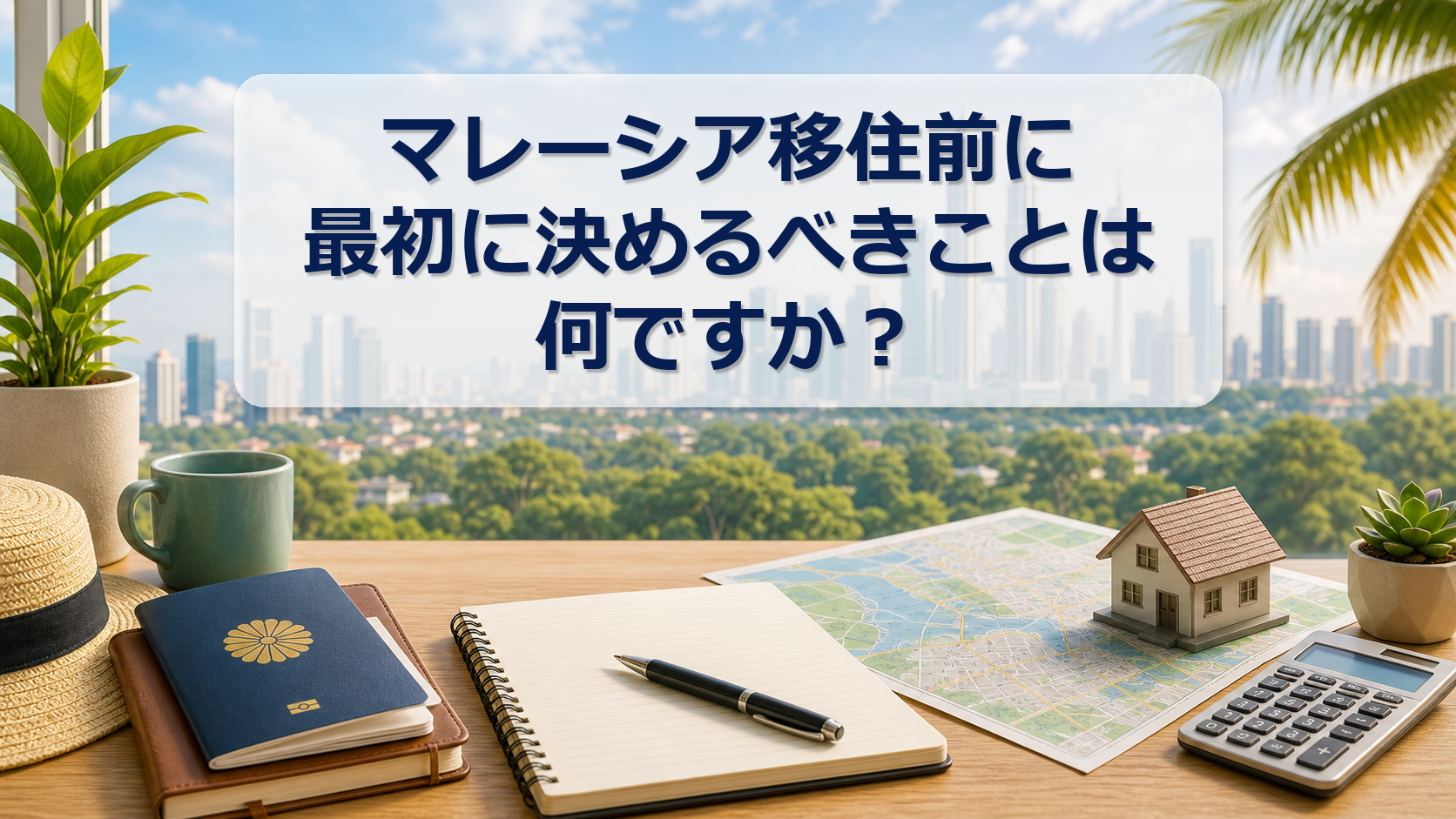最初にきめるべきこと