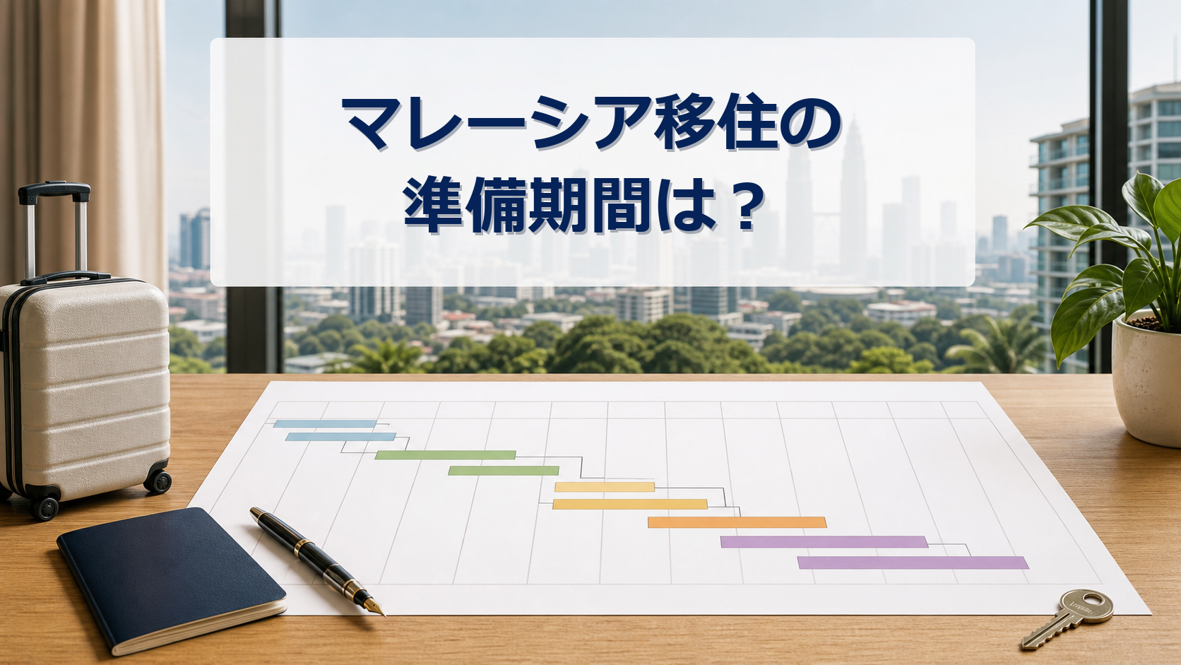 マレーシア移住の準備期間
